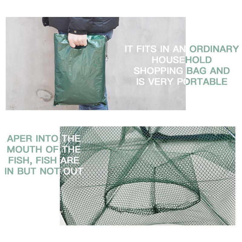 🦐🦀Automatic Foldable Fish Catcher – The Smart Trap for Bigger Catches! 🎣✨