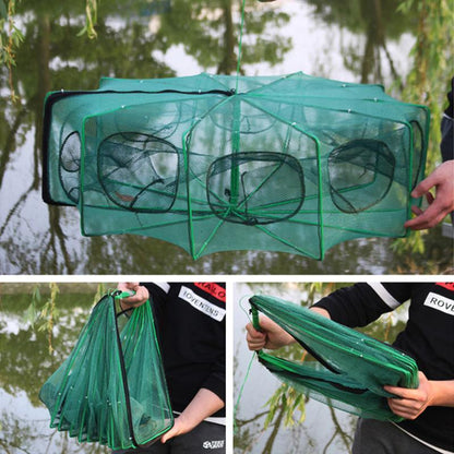 🦐🦀Automatic Foldable Fish Catcher – The Smart Trap for Bigger Catches! 🎣✨