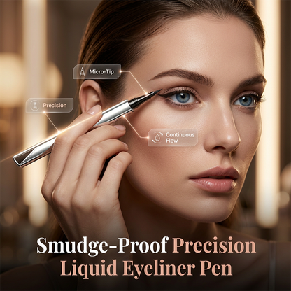 🖊️ LIMITED-TIME BUY 1 GET 1 FREE! ✨ Precision Liquid Eyeliner – Waterproof, Smudge-Proof, Micro-Fine Tip 👁️