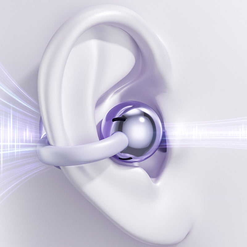 🎧 50% OFF! ✨ Bluetooth 5.4 Open-Ear Clip-On Earbuds with AI Translation – Hi-Fi Stereo Sound – Perfect for Sports, Everyday Use & Travel 🌍🏃‍♂️💬