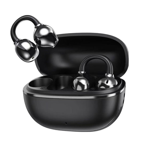 🎧 50% OFF! ✨ Bluetooth 5.4 Open-Ear Clip-On Earbuds with AI Translation – Hi-Fi Stereo Sound – Perfect for Sports, Everyday Use & Travel 🌍🏃‍♂️💬