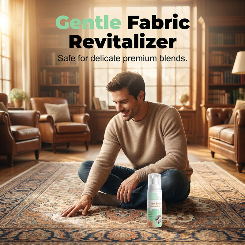 🔥100ml Extra-Large🔥 Waterless Carpet Cleaner Foam – Powerful Deep Stain Removal for Rugs & Upholstery, with Cleaning Towel