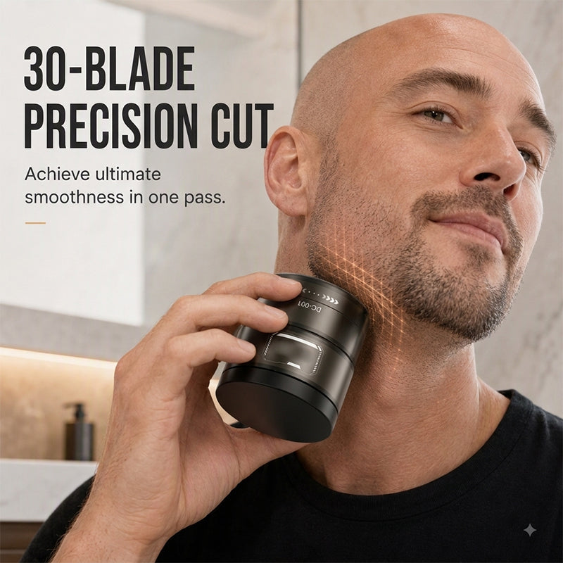 2-in-1 Smart Head Shaver & Beard Trimmer