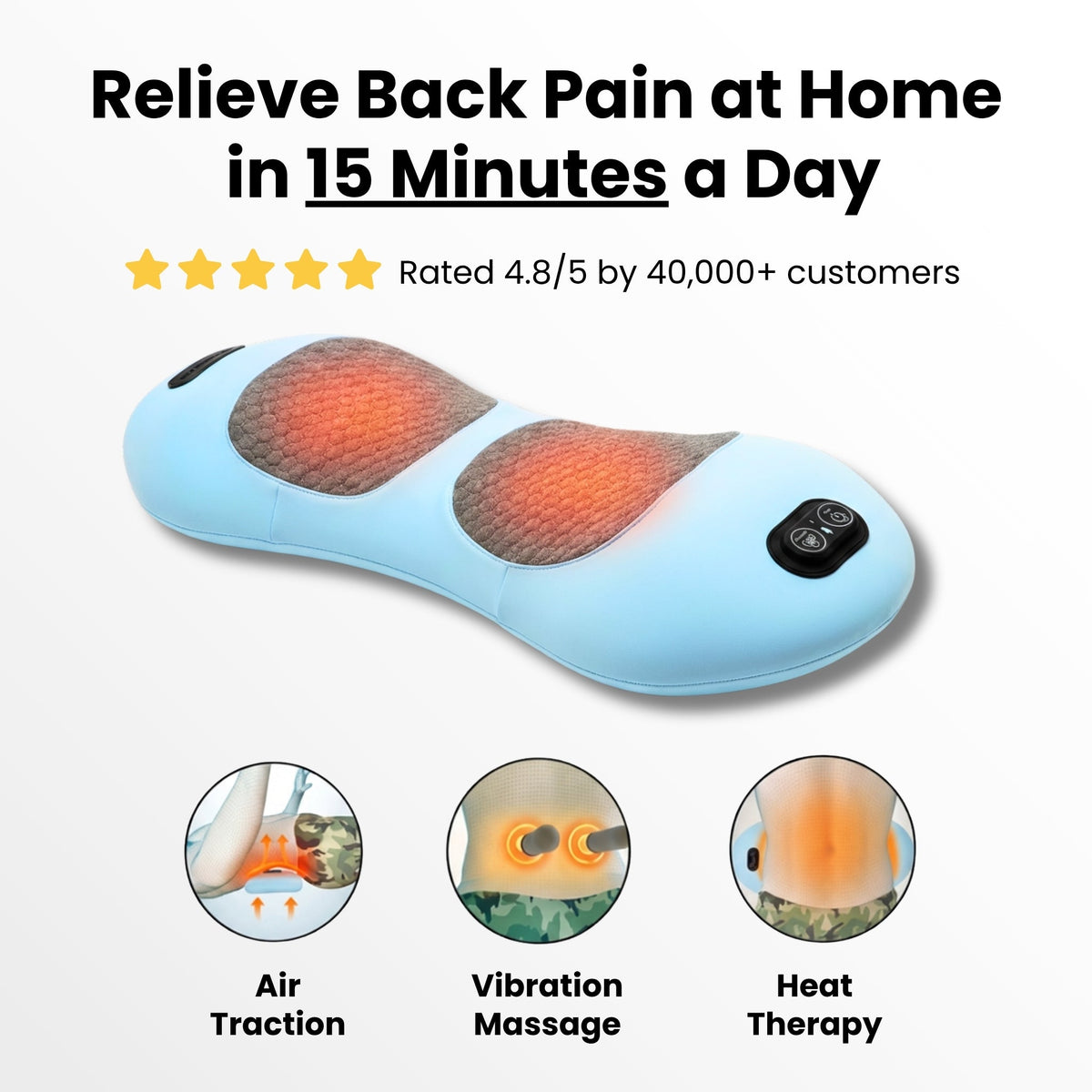 Original Therava™ 3-in-1 Back Massager